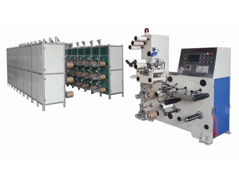 60头12万米拉线分条收卷机 60头12万米拉线分条收卷机